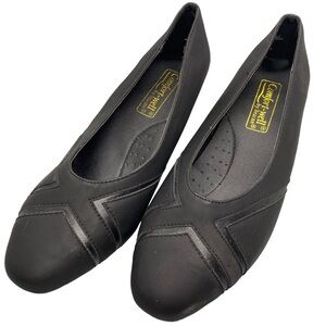 Comfort-Well by Beacon Elsa Ladies Shoes 8W Black Pump‎ E82-01